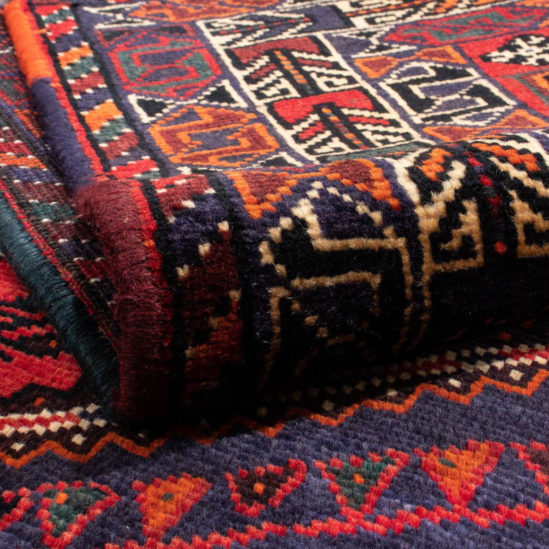 Perski dywan - Nomadyczny - 287 x 200 cm - czerwony