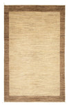 Indo Gabbeh Dywan 160x247cm - Dywan wełniany - Prostokątny / Beżowy / 160 x 247 cm Prostokątny
