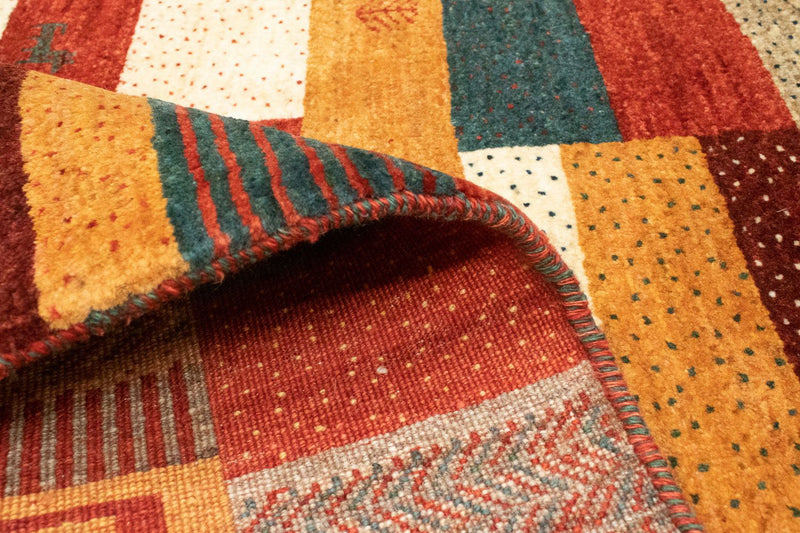 Perski dywan - Nomadyczny - 194 x 150 cm - wielokolorowy