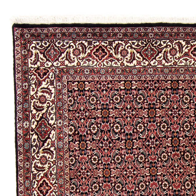 Dywan perski - Bijar - 247 x 168 cm - ciemnoniebieski