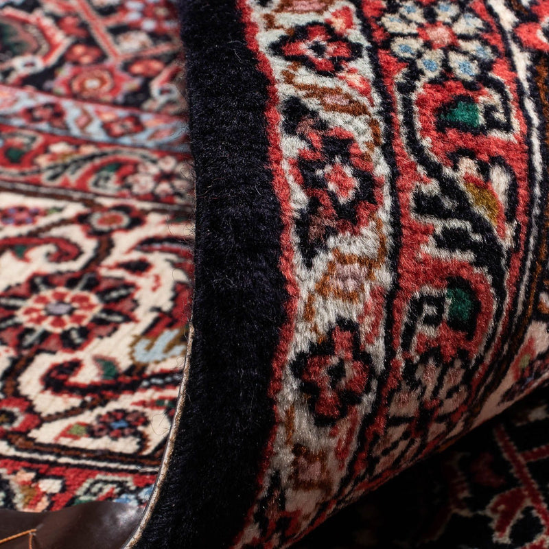 Dywan perski - Bijar - 247 x 168 cm - ciemnoniebieski