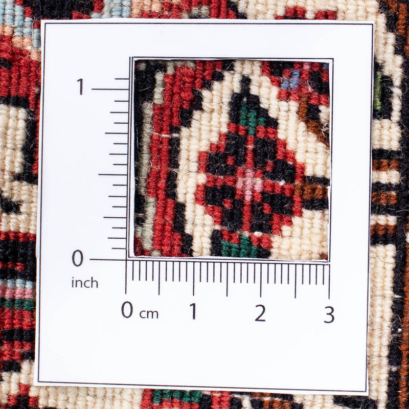 Dywan perski - Bijar - 247 x 168 cm - ciemnoniebieski