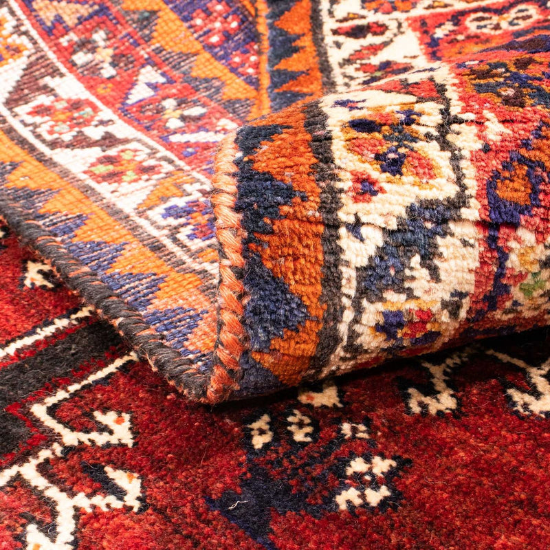 Perski dywan - Nomadyczny - 167 x 116 cm - ciemna czerwień