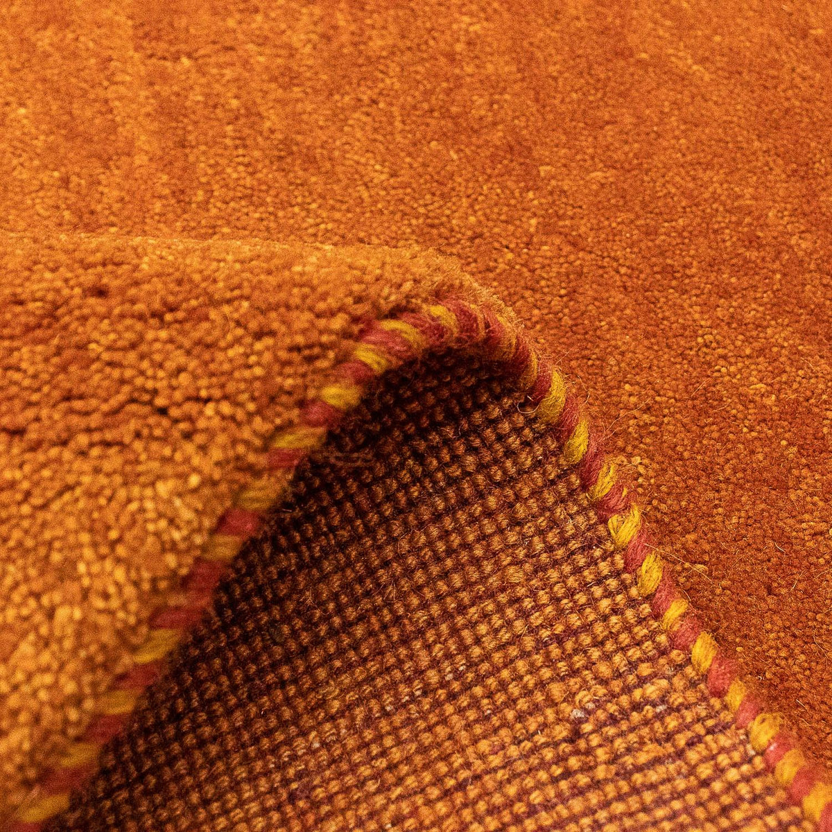 Dywan Gabbeh - perski - 122 x 82 cm - rdza