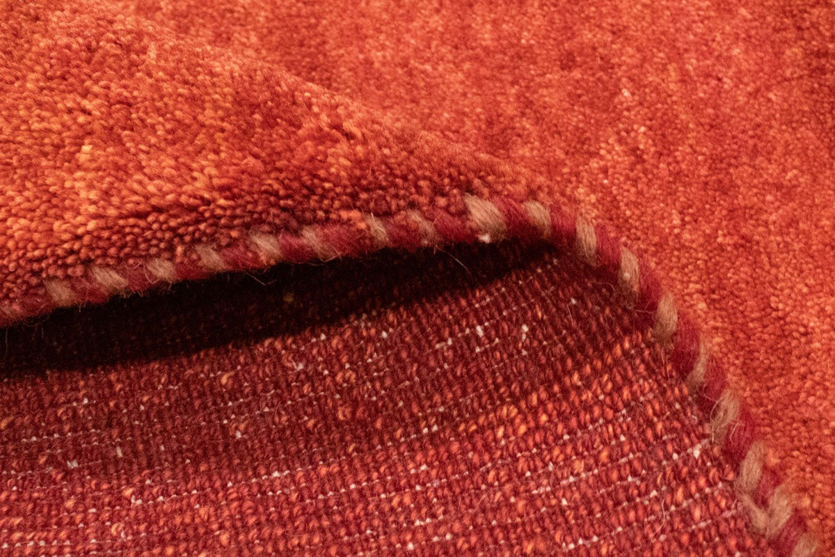 Dywan Gabbeh - perski - 177 x 134 cm - czerwony