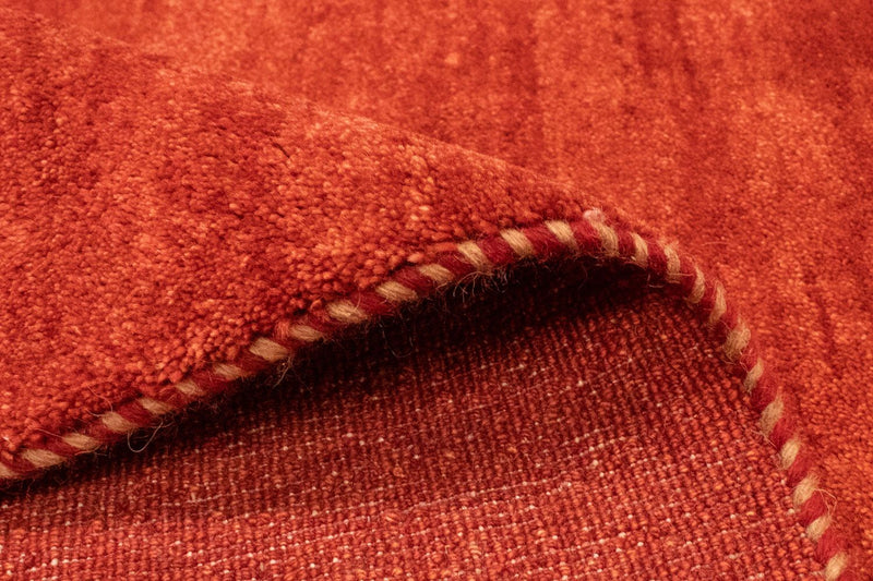 Dywan Gabbeh - perski - 190 x 127 cm - czerwony