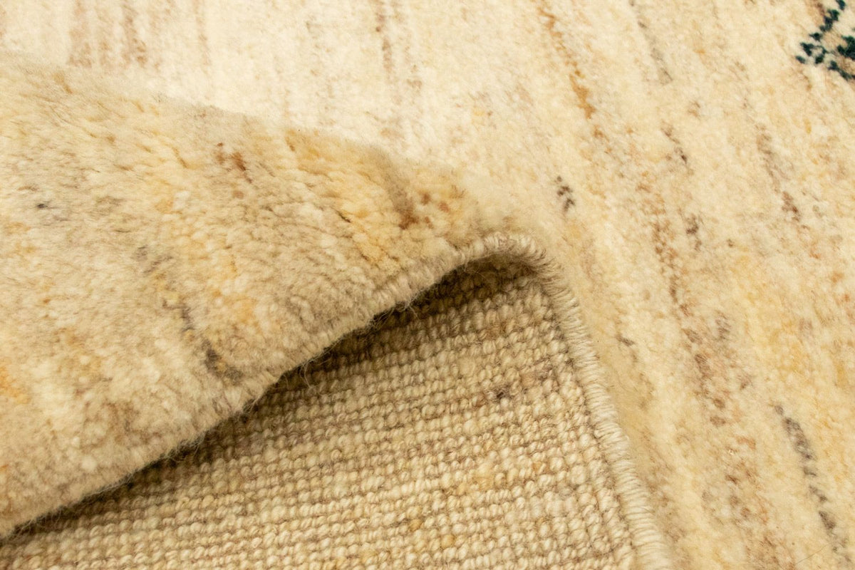 Dywan Gabbeh - perski - 128 x 80 cm - jasnobrązowy