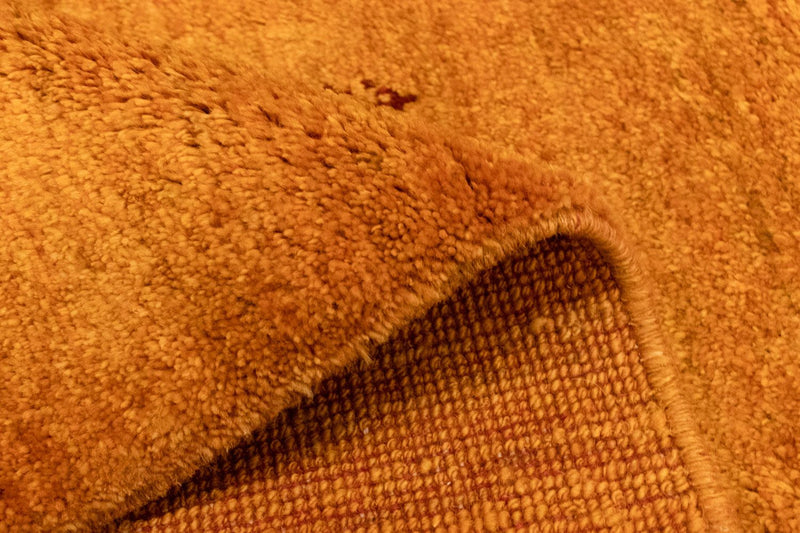 Dywan Gabbeh - perski - 132 x 86 cm - złoto