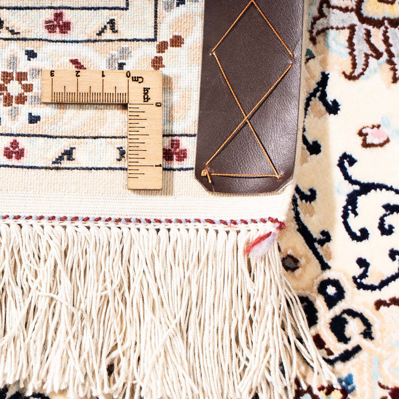 Dywan perski - Nain - Premium - 218 x 154 cm - beżowy