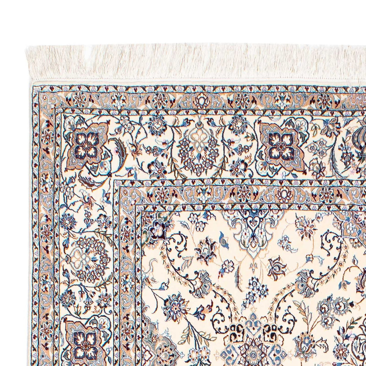 Dywan perski - Nain - Premium - 227 x 150 cm - beżowy