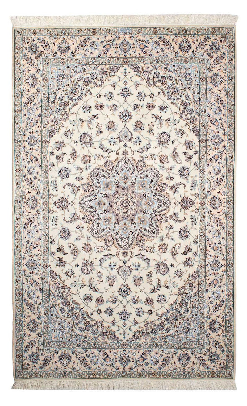 Dywan perski - Nain - Premium - 231 x 151 cm - beżowy