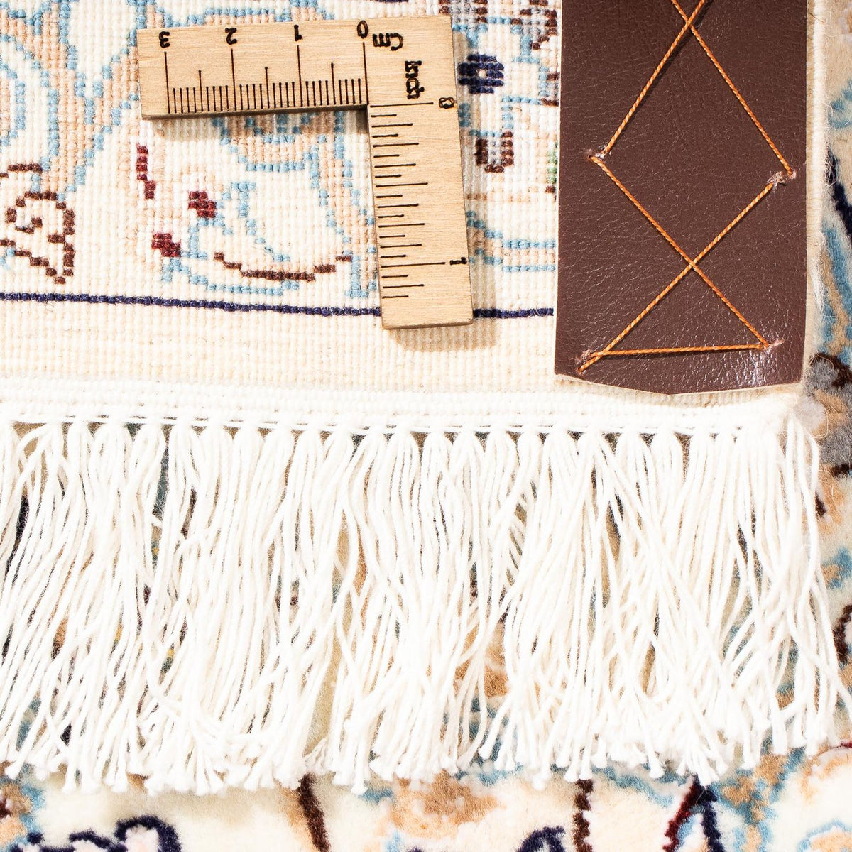 Dywan perski - Nain - Premium - 227 x 152 cm - beżowy