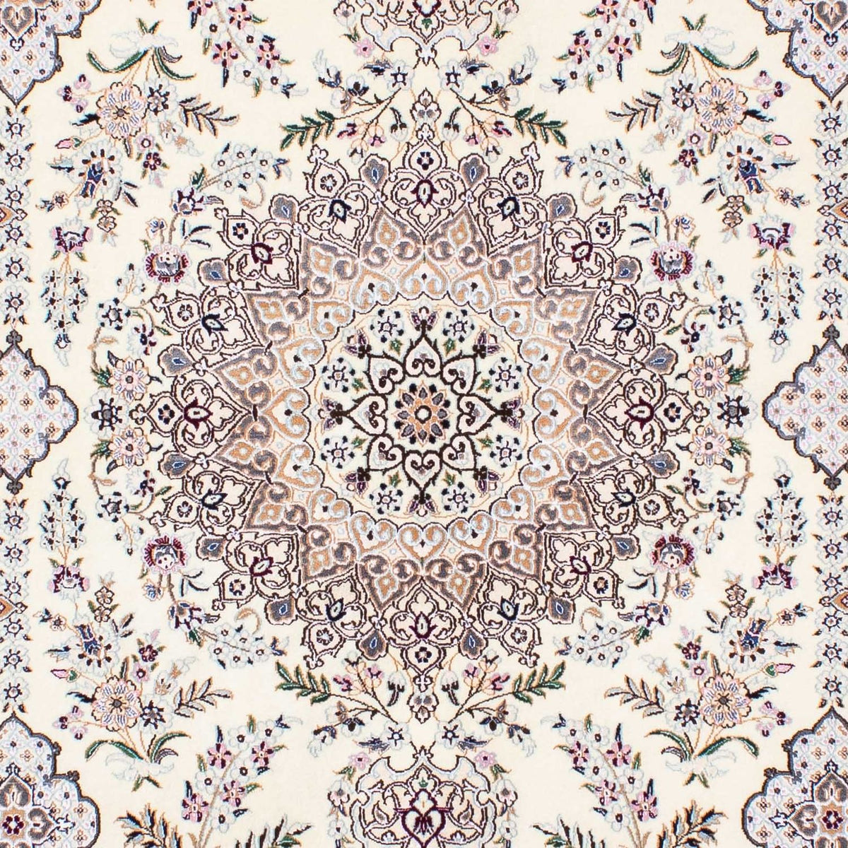 Dywan perski - Nain - Premium - 226 x 153 cm - beżowy