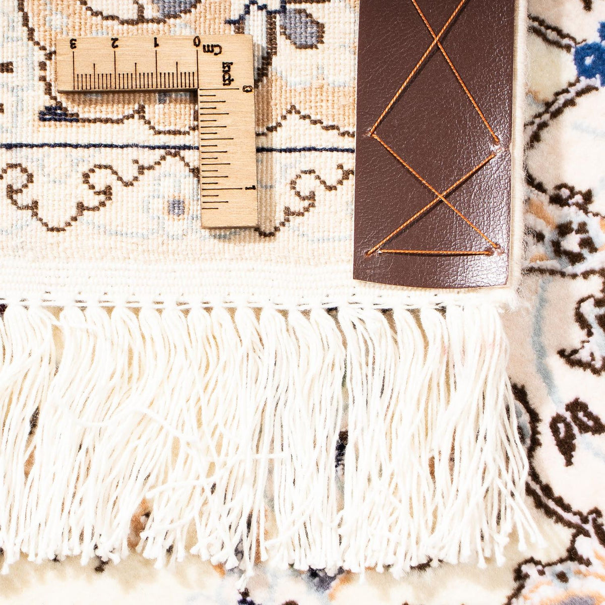 Dywan perski - Nain - Premium - 226 x 153 cm - beżowy