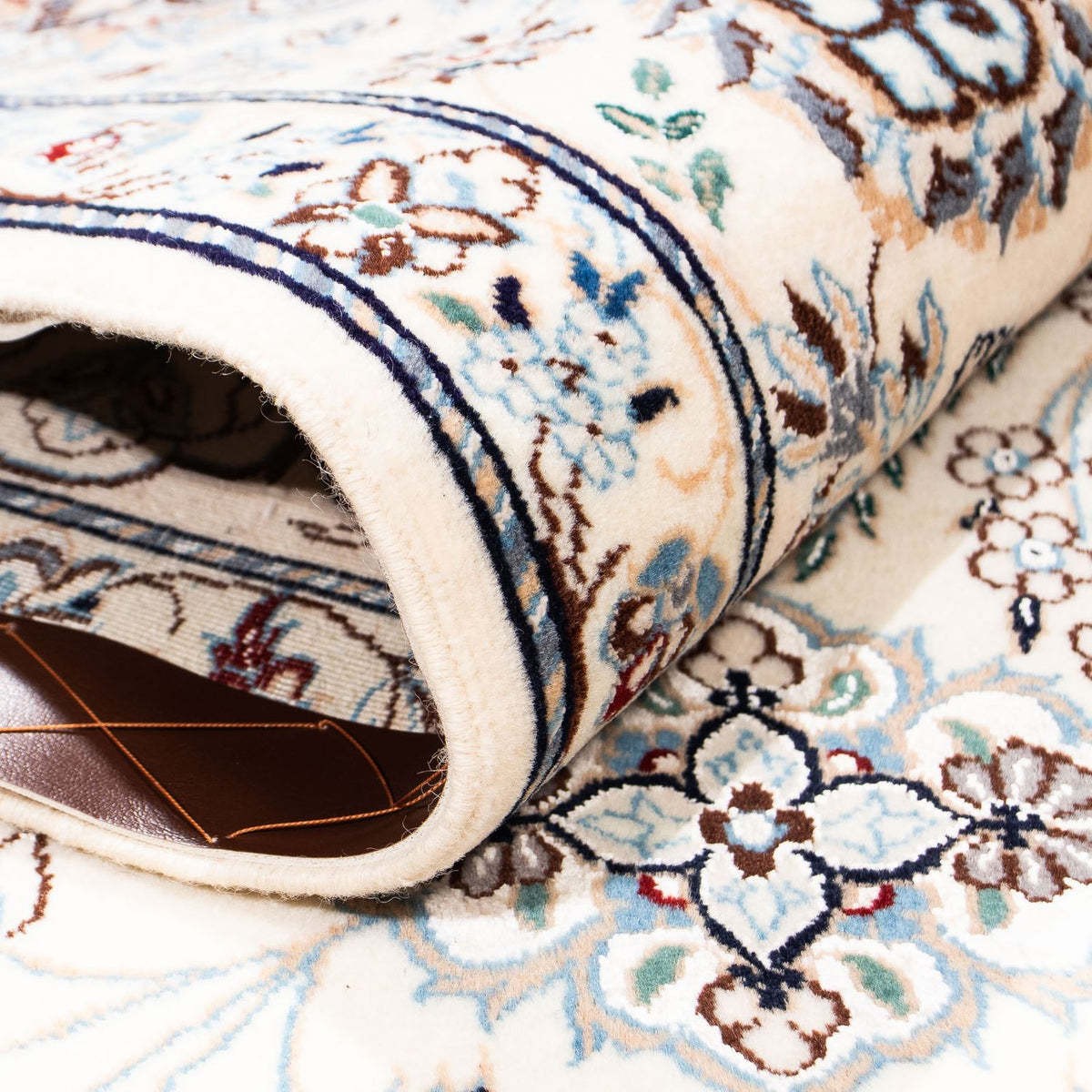 Dywan perski - Nain - Premium - 231 x 156 cm - beżowy