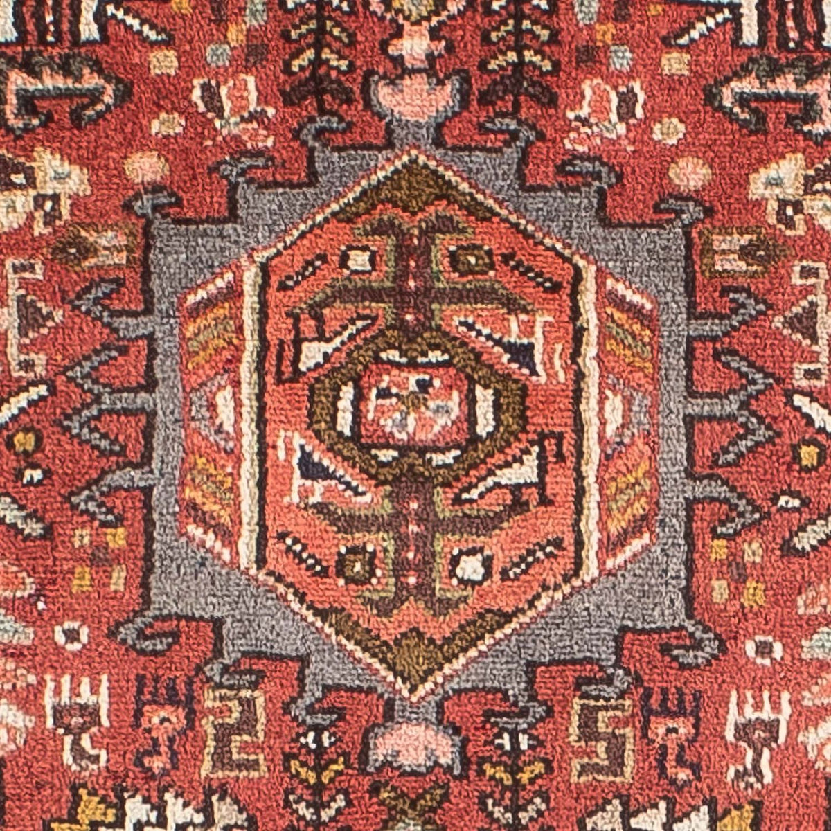 Biegacz Perski dywan - Nomadyczny - 292 x 70 cm - jasna czerwień