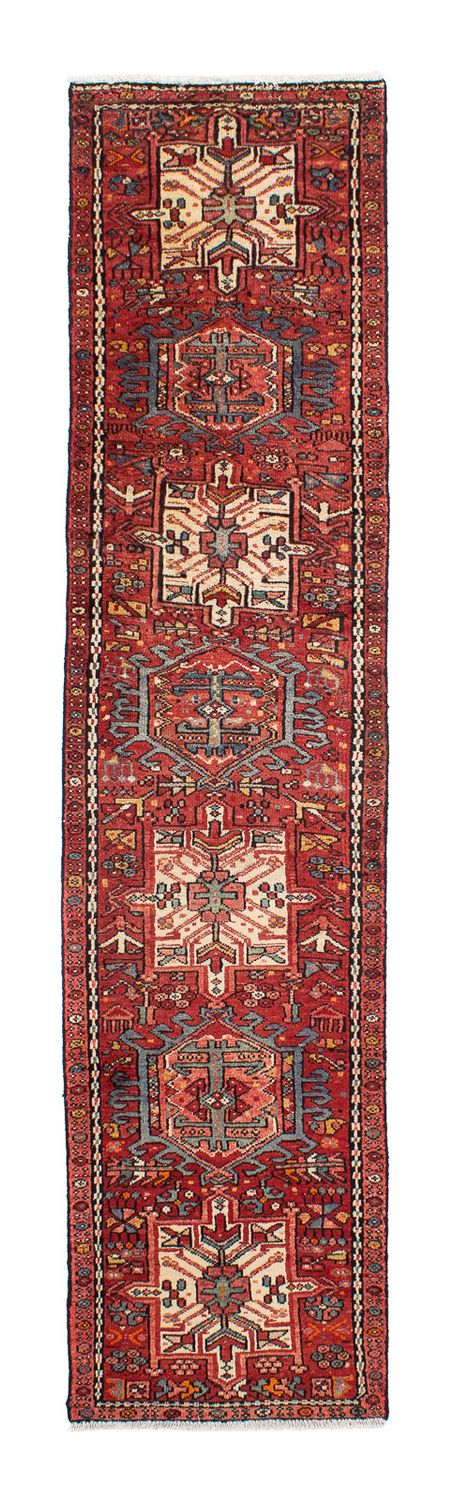 Biegacz Perski dywan - Nomadyczny - 295 x 70 cm - jasna czerwień