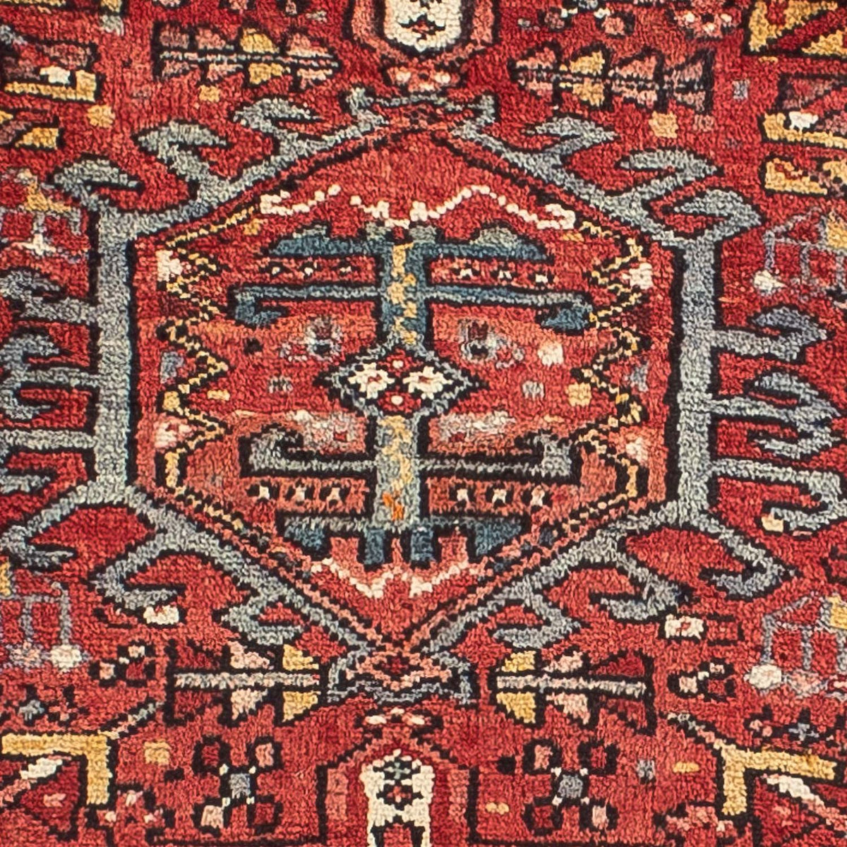 Biegacz Perski dywan - Nomadyczny - 295 x 70 cm - jasna czerwień