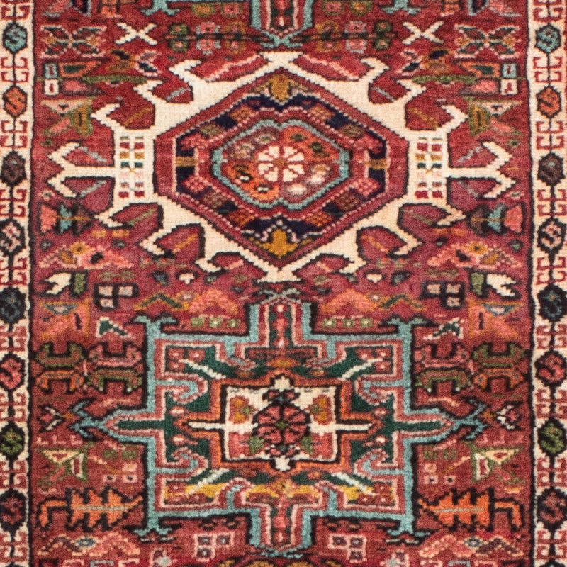 Biegacz Perski dywan - Nomadyczny - 186 x 68 cm - jasna czerwień