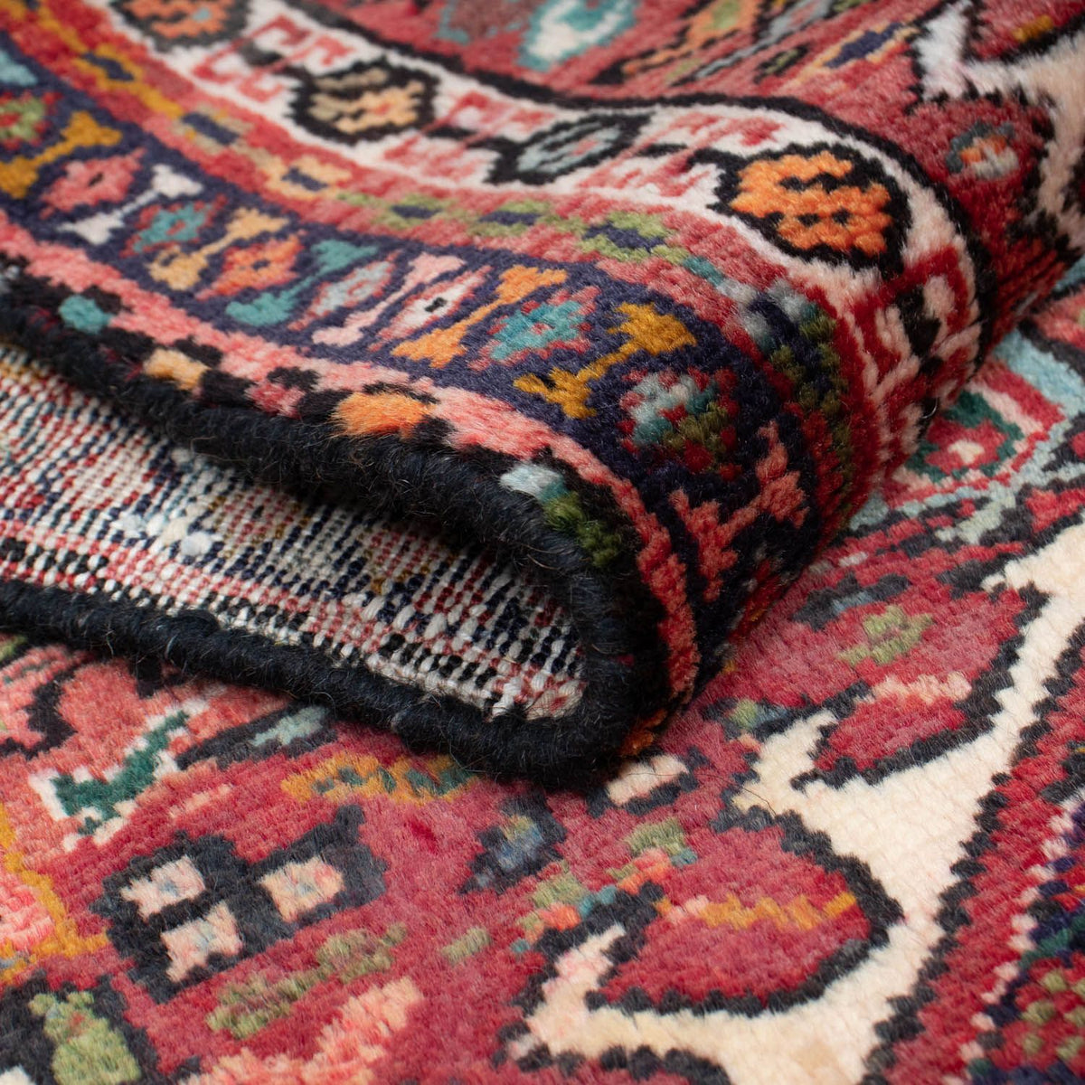 Biegacz Perski dywan - Nomadyczny - 186 x 68 cm - jasna czerwień