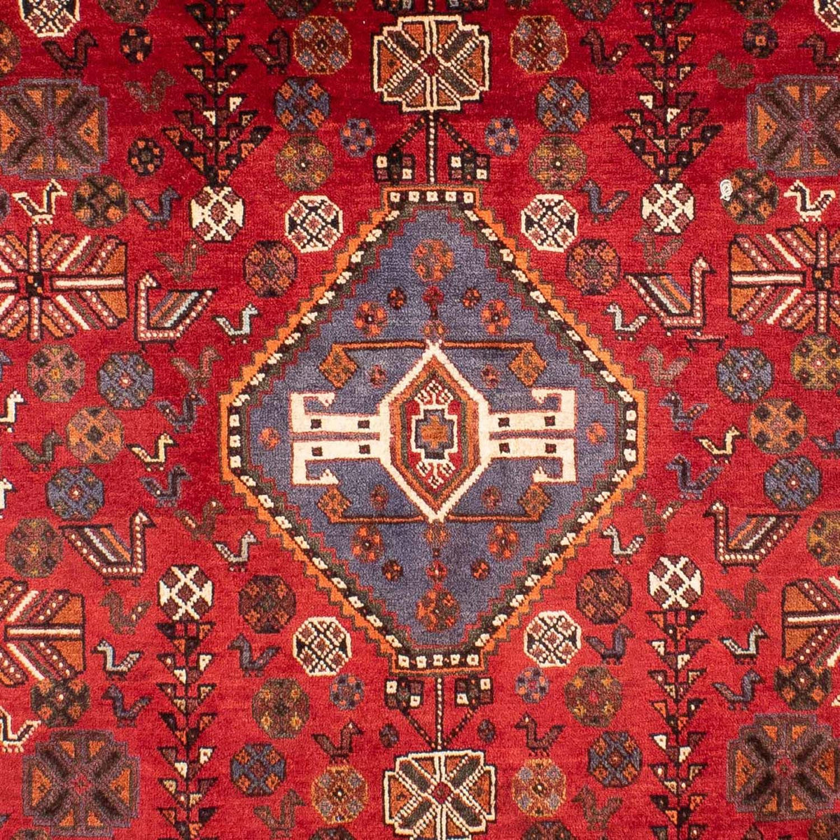 Perski dywan - Nomadyczny - 312 x 216 cm - ciemna czerwień