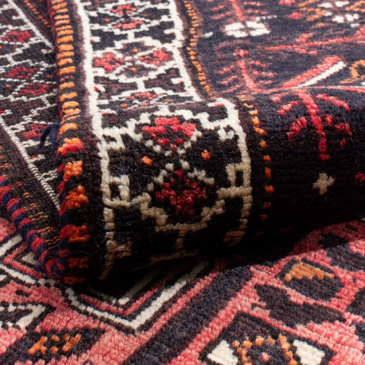 Perski dywan - Nomadyczny - 310 x 213 cm - jasna czerwień