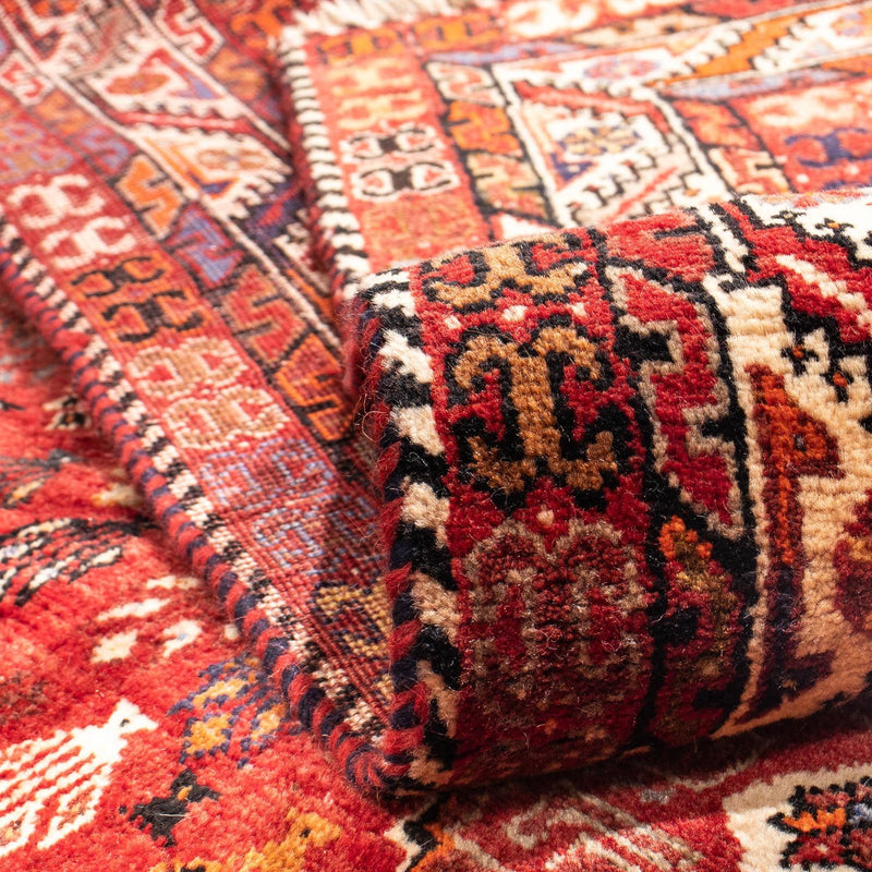 Perski dywan - Nomadyczny - 315 x 216 cm - ciemna czerwień