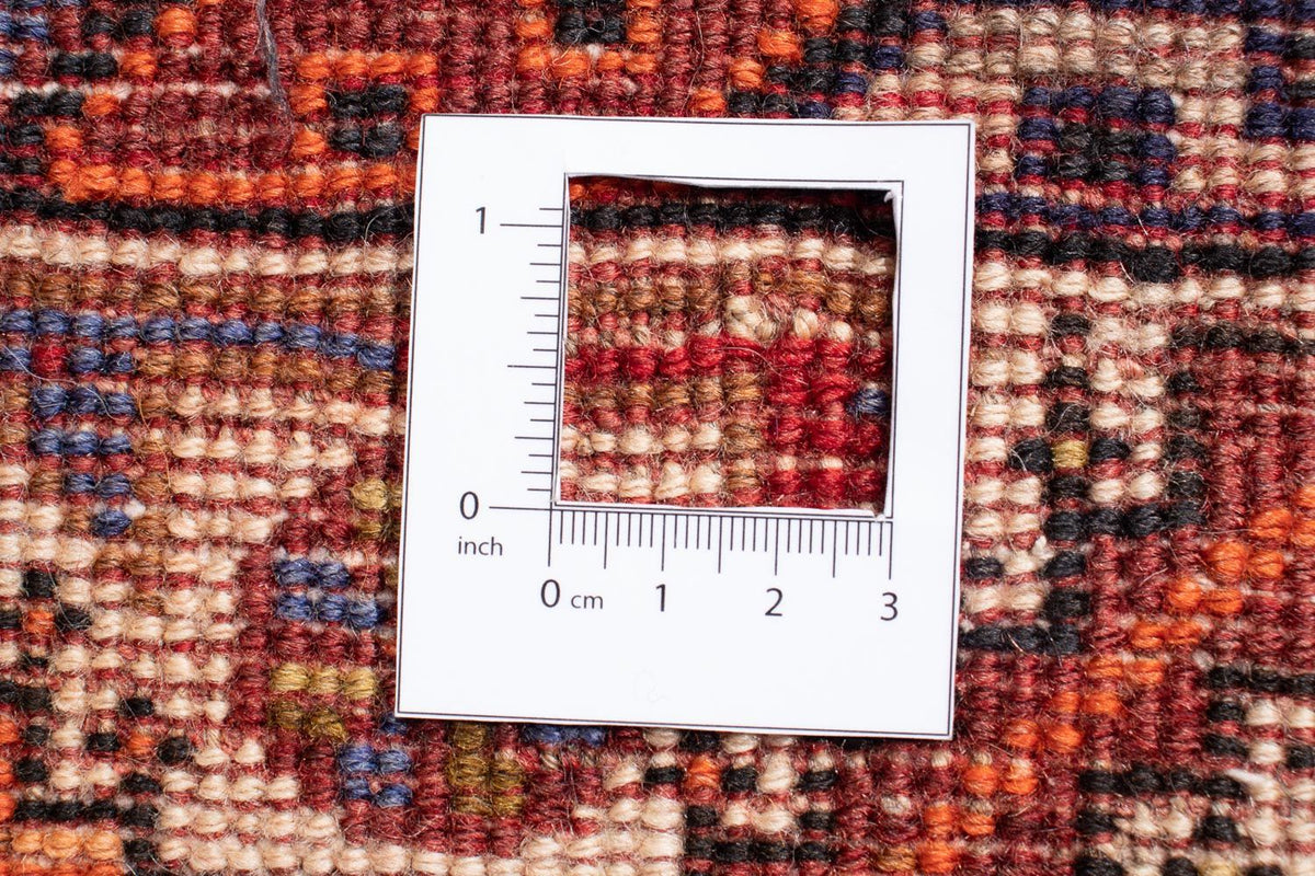 Perski dywan - Nomadyczny - 315 x 216 cm - ciemna czerwień