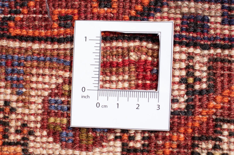 Perski dywan - Nomadyczny - 315 x 216 cm - ciemna czerwień