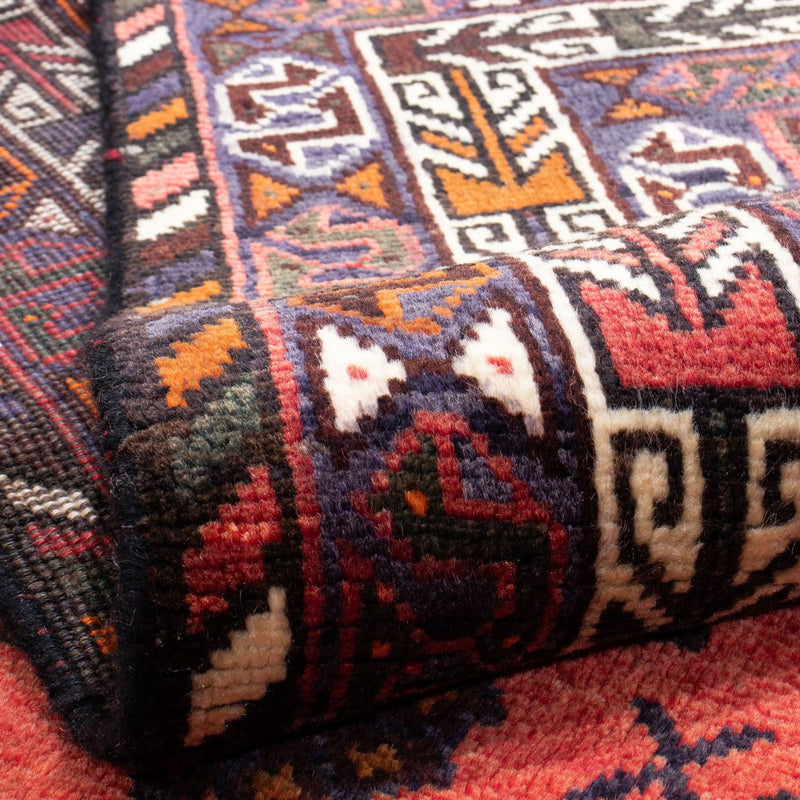 Perski dywan - Nomadyczny - 290 x 208 cm - czerwony