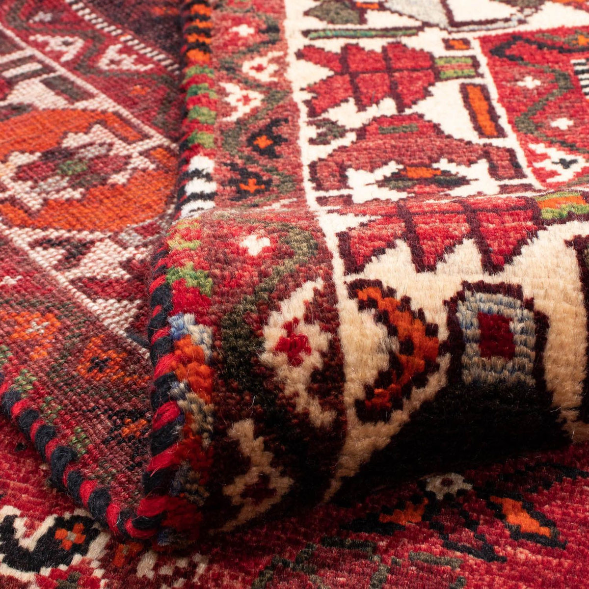 Perski dywan - Nomadyczny - 320 x 230 cm - ciemna czerwień