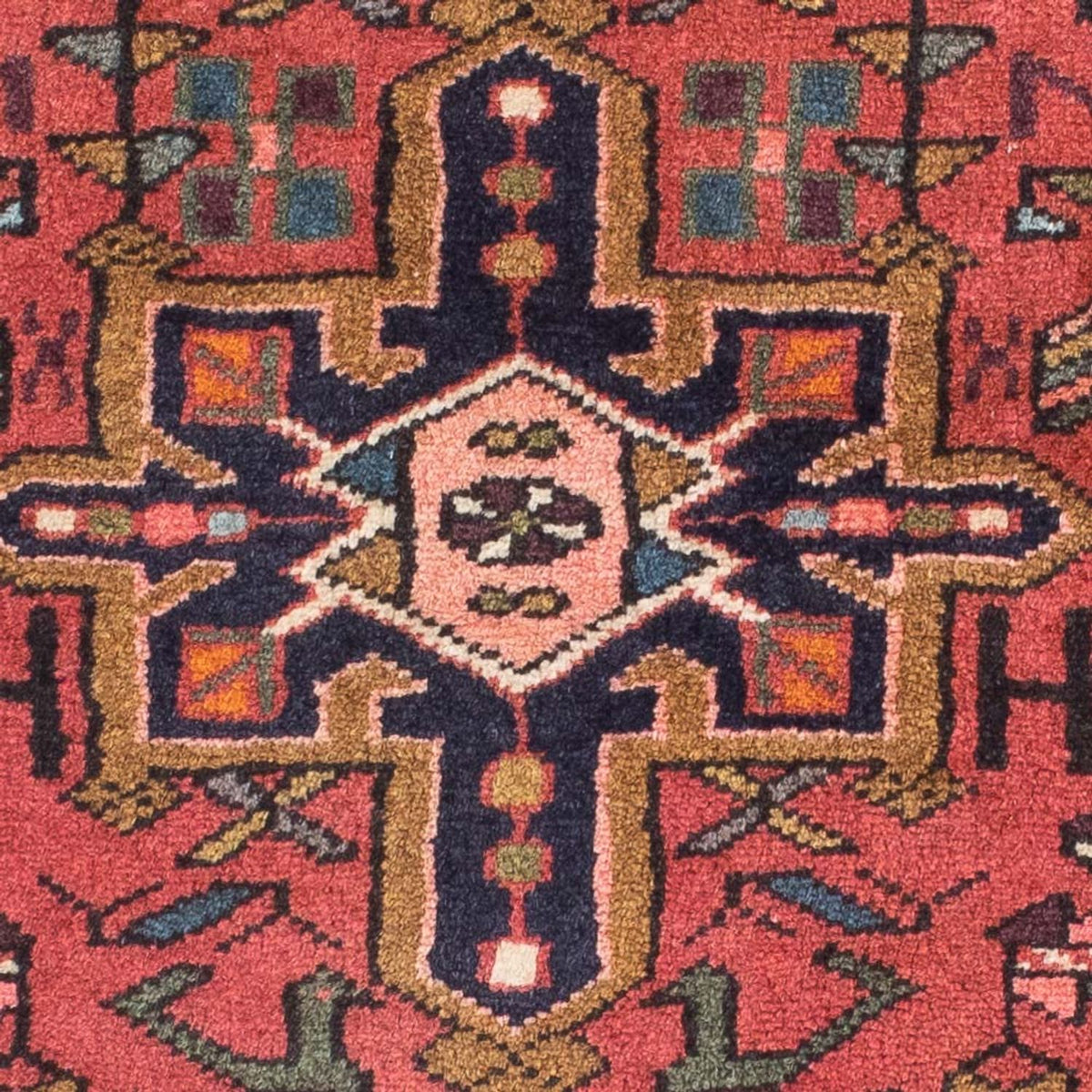 Biegacz Perski dywan - Nomadyczny - 197 x 67 cm - jasna czerwień