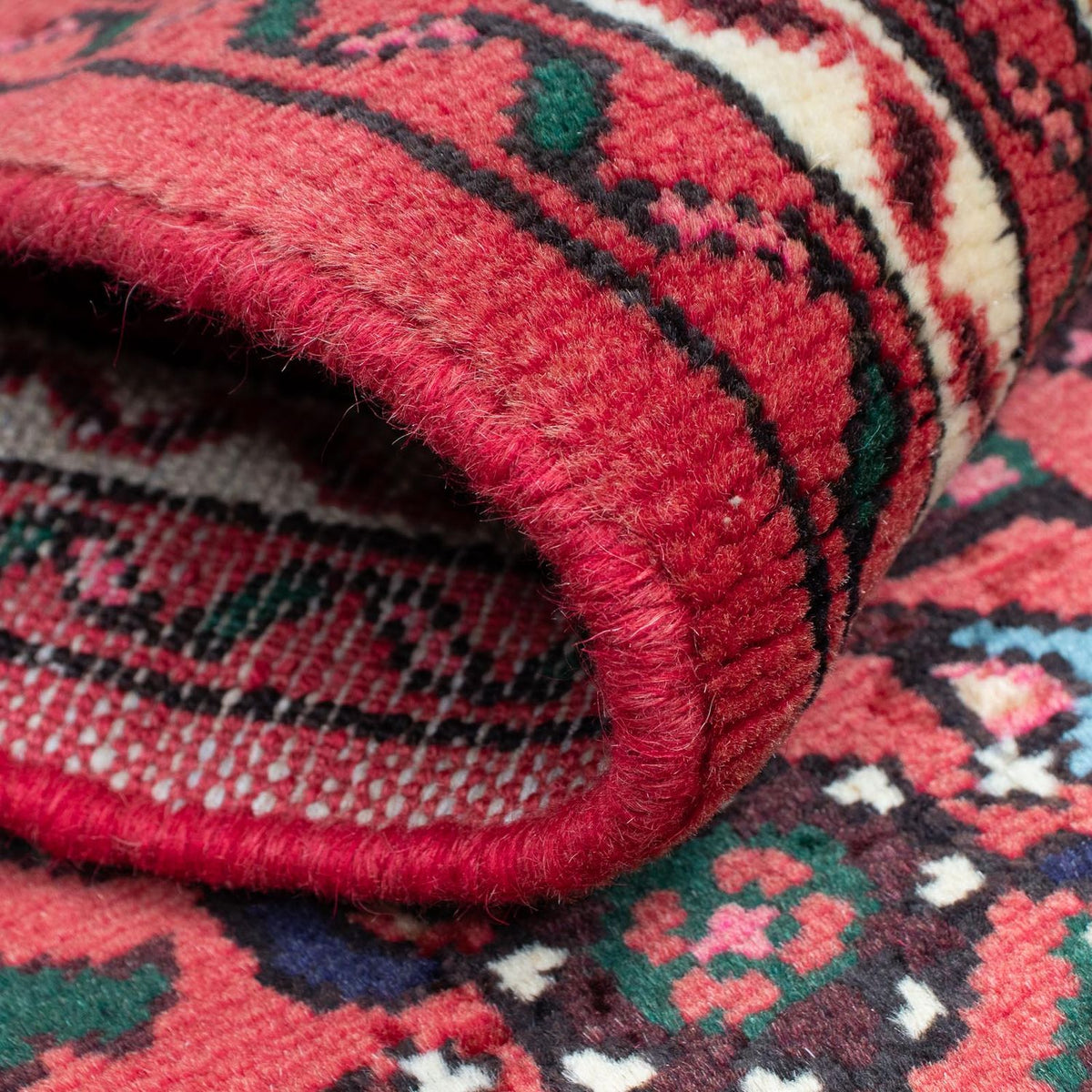 Biegacz Perski dywan - Nomadyczny - 195 x 70 cm - ciemna czerwień