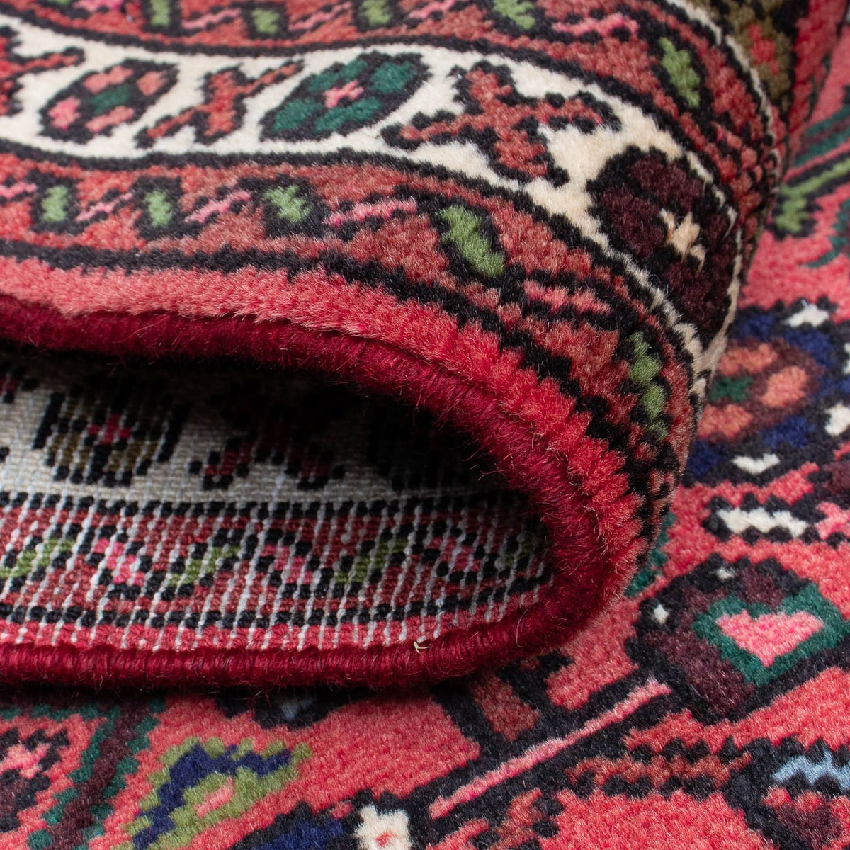 Biegacz Perski dywan - Nomadyczny - 192 x 75 cm - ciemna czerwień