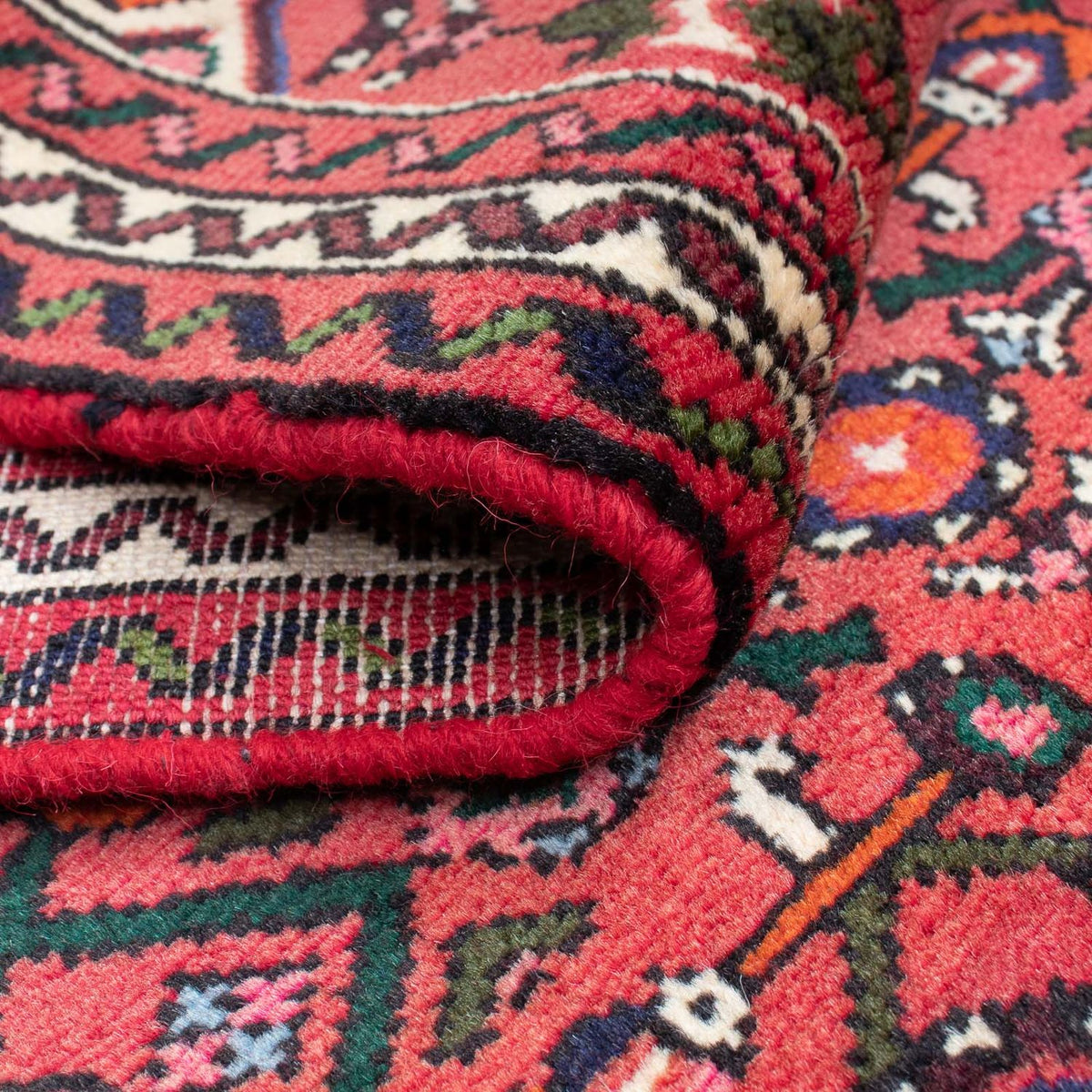 Biegacz Perski dywan - Nomadyczny - 195 x 68 cm - ciemna czerwień