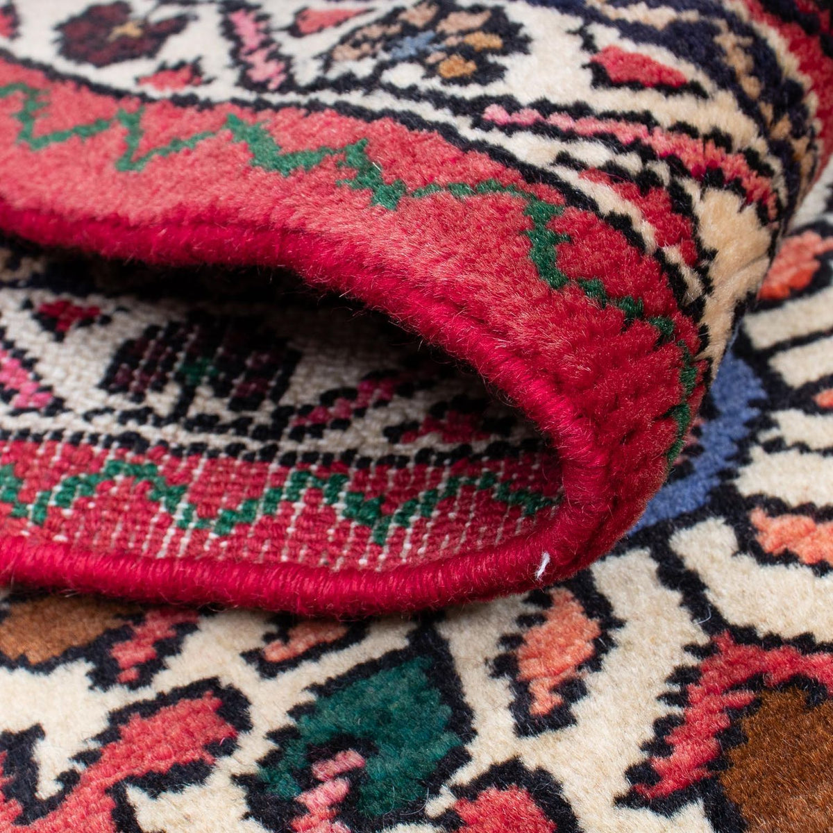 Biegacz Perski dywan - Nomadyczny - 192 x 70 cm - ciemna czerwień