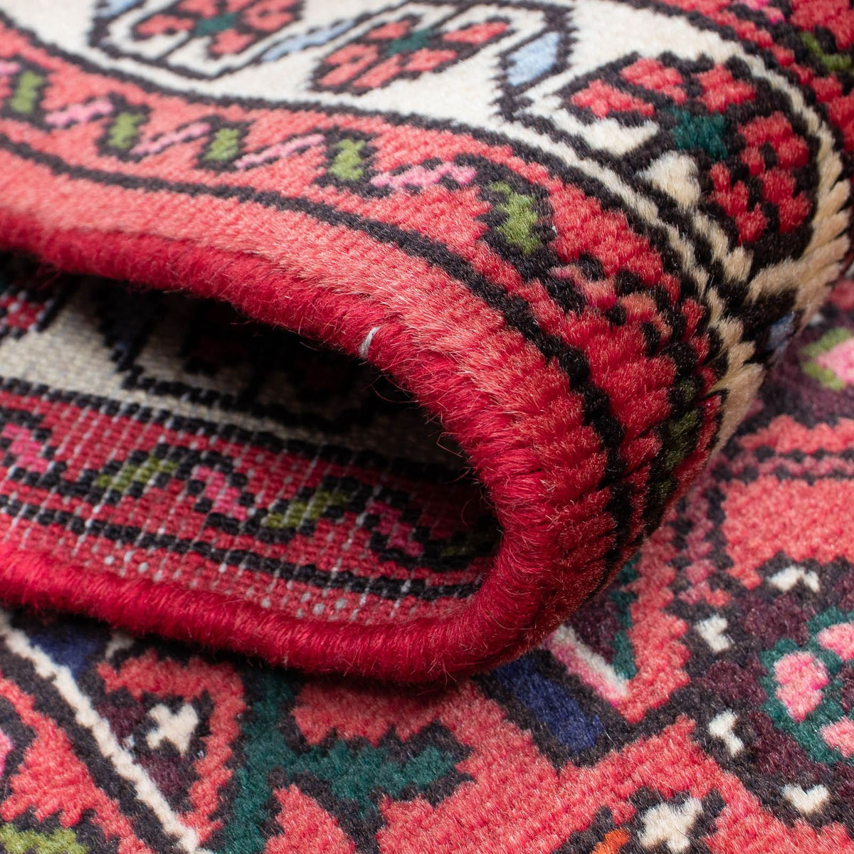 Biegacz Perski dywan - Nomadyczny - 195 x 70 cm - ciemna czerwień