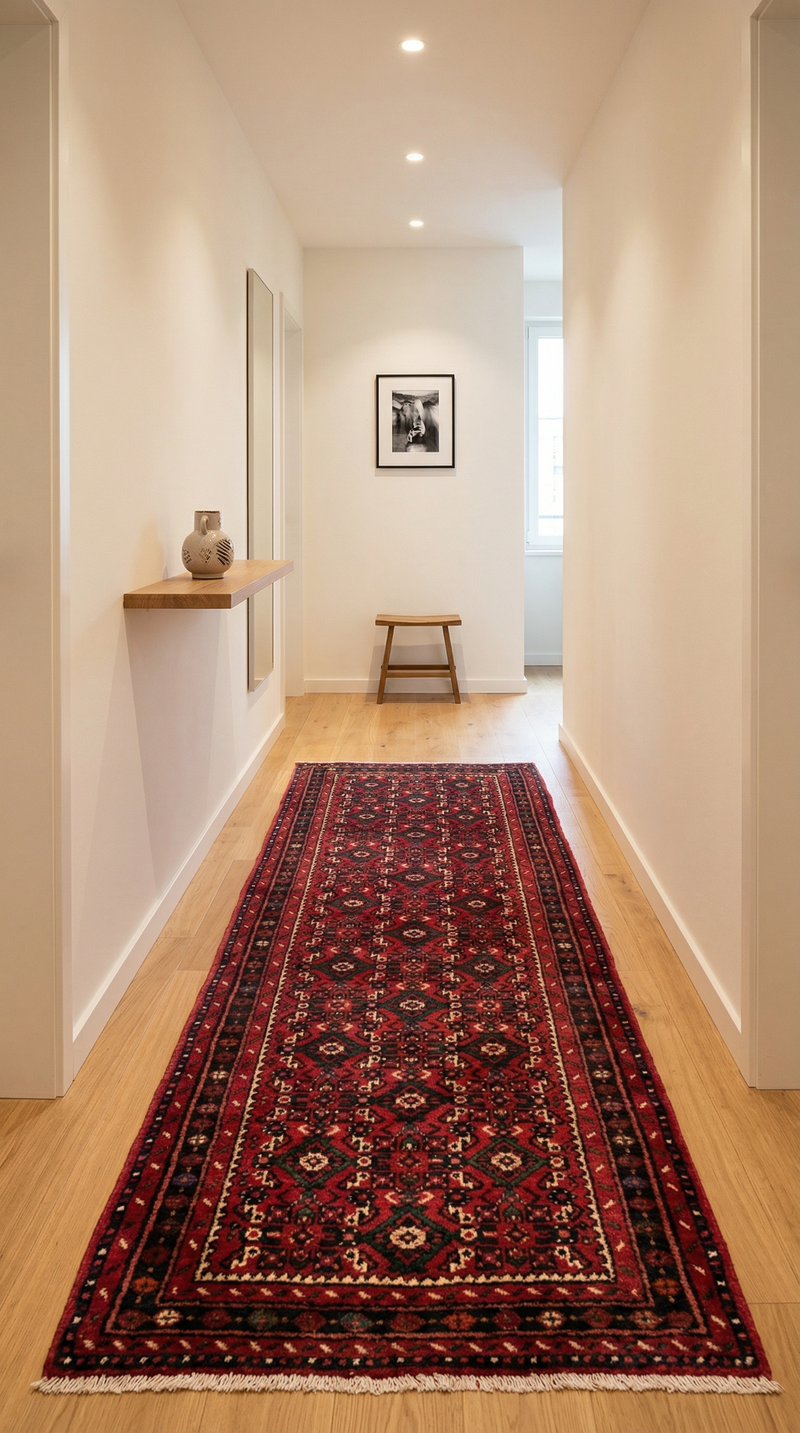 Hosseinabad Dywan 200x80cm - Dywan perski