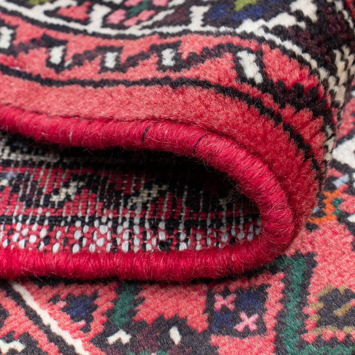 Biegacz Perski dywan - Nomadyczny - 192 x 73 cm - ciemna czerwień