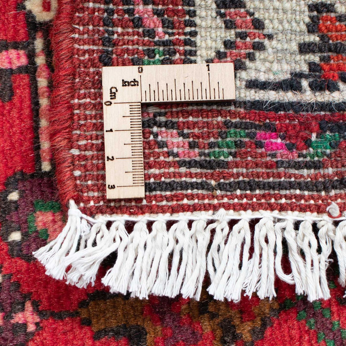 Biegacz Perski dywan - Nomadyczny - 200 x 80 cm - ciemna czerwień