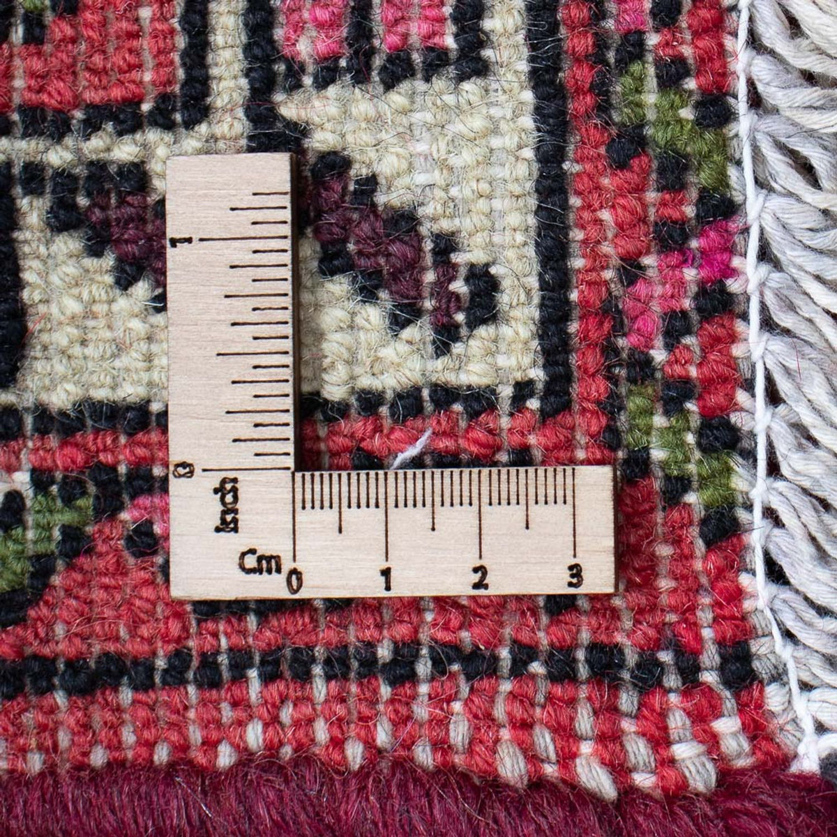 Biegacz Perski dywan - Nomadyczny - 190 x 68 cm - ciemna czerwień