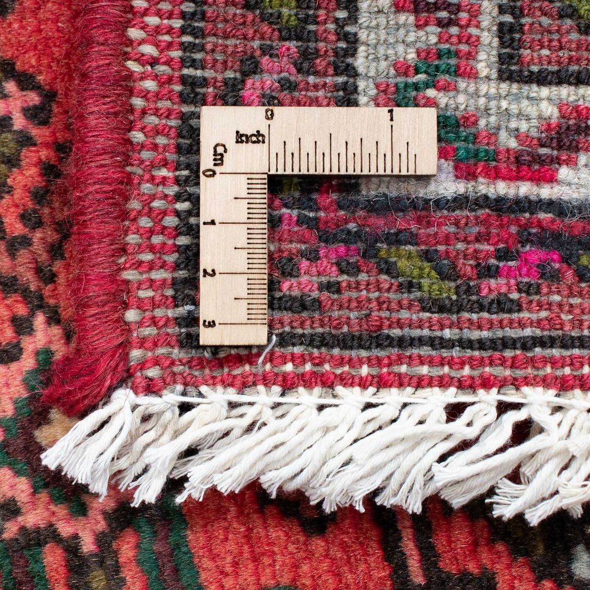 Biegacz Perski dywan - Nomadyczny - 198 x 73 cm - ciemna czerwień