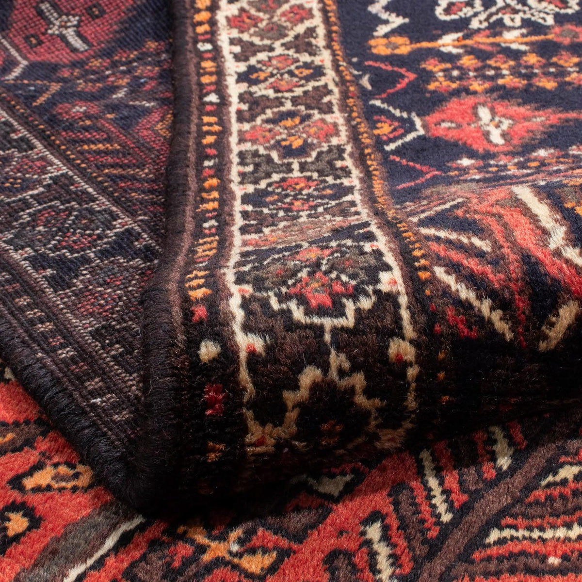 Biegacz Perski dywan - Nomadyczny - 198 x 70 cm - czerwony