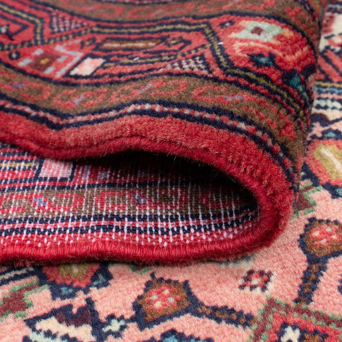 Biegacz Perski dywan - Nomadyczny - 200 x 80 cm - ciemna czerwień