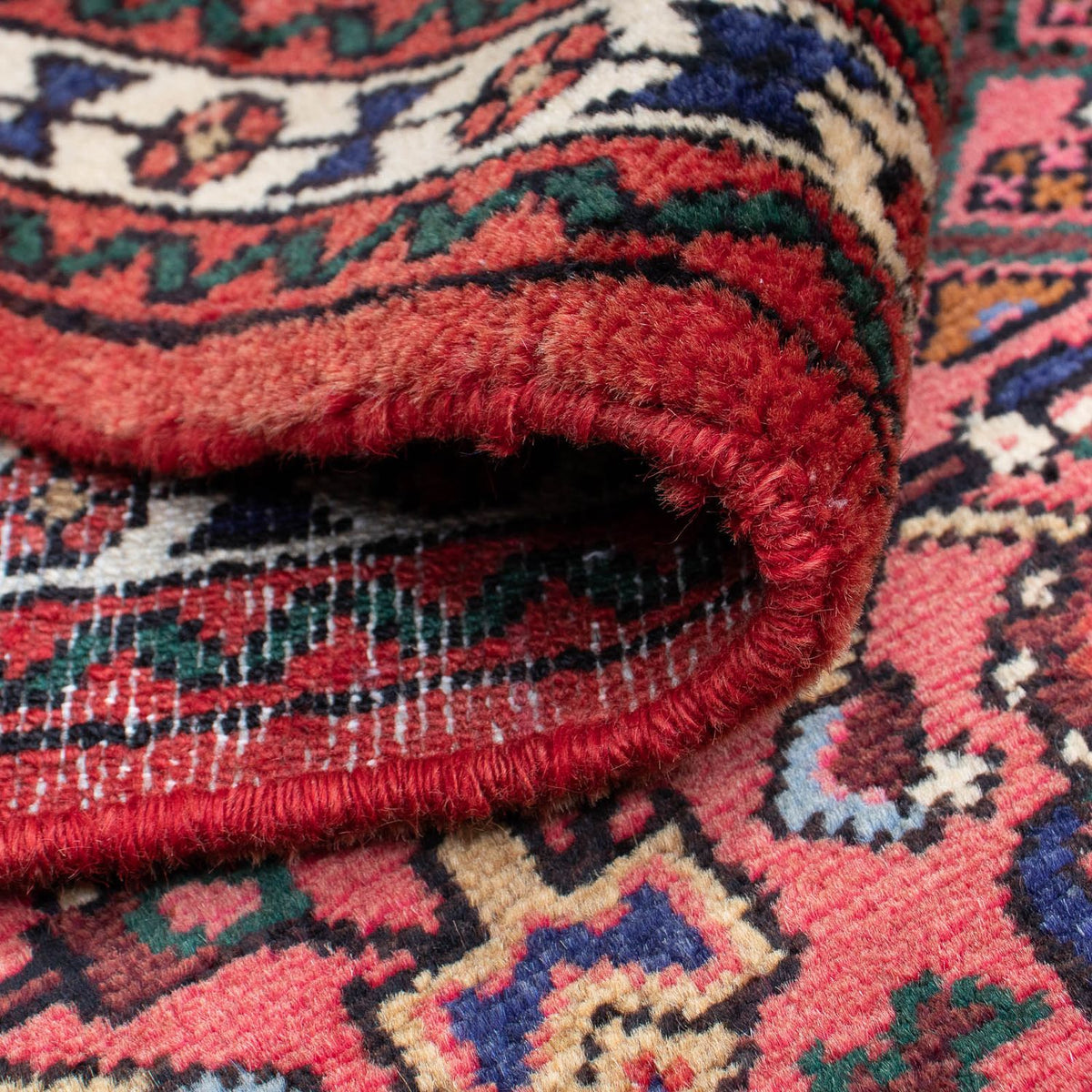 Biegacz Perski dywan - Nomadyczny - 185 x 78 cm - ciemna czerwień