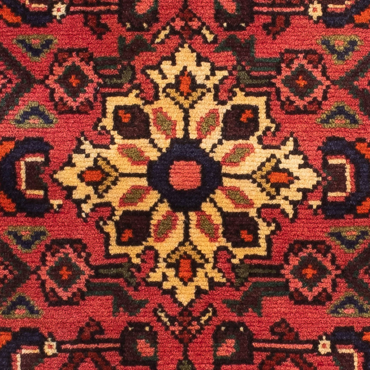 Biegacz Perski dywan - Nomadyczny - 203 x 68 cm - ciemna czerwień