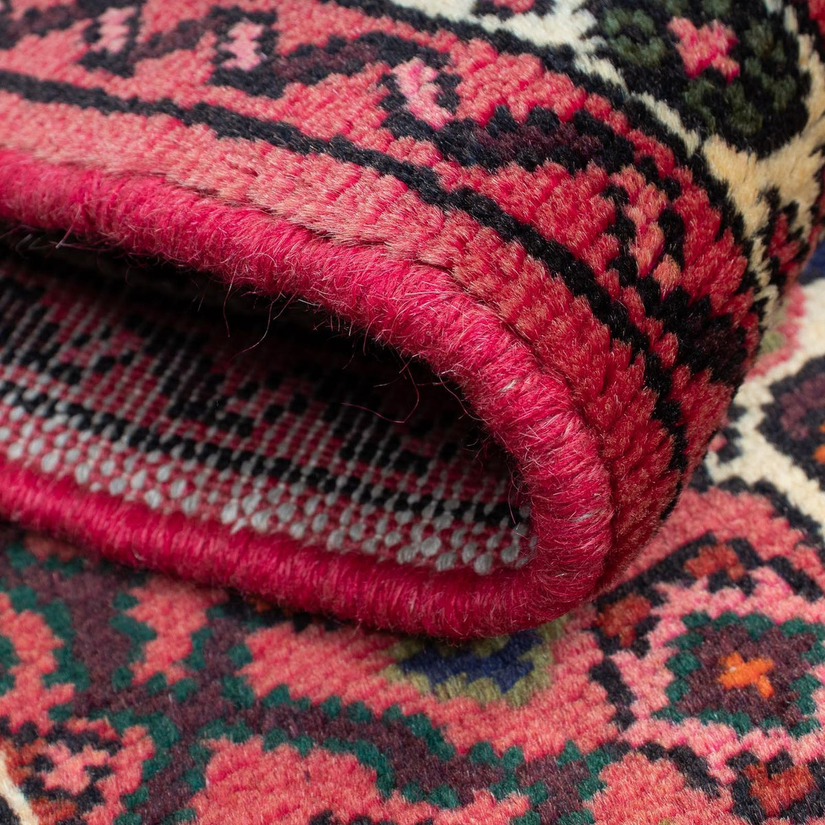 Biegacz Perski dywan - Nomadyczny - 203 x 68 cm - ciemna czerwień