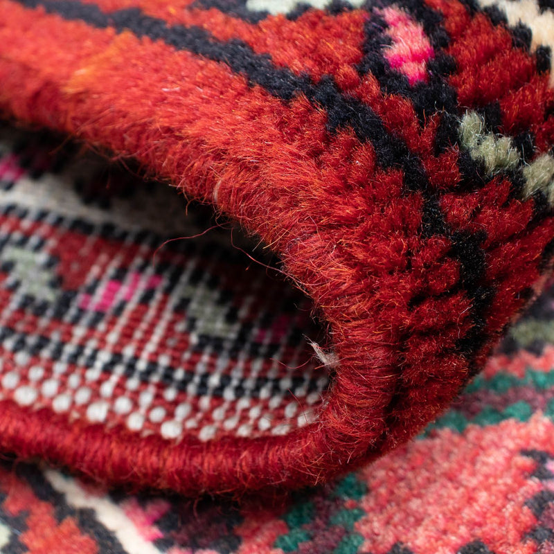 Biegacz Perski dywan - Nomadyczny - 204 x 75 cm - ciemna czerwień