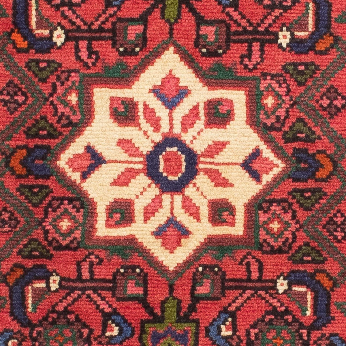 Biegacz Perski dywan - Nomadyczny - 202 x 75 cm - ciemna czerwień