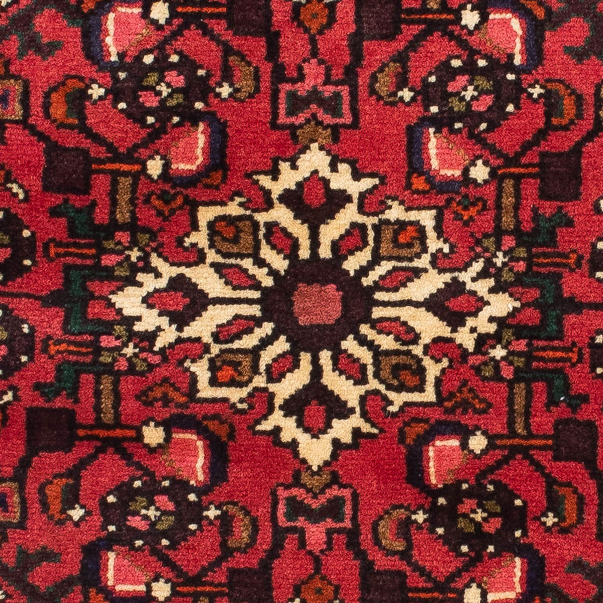 Biegacz Perski dywan - Nomadyczny - 190 x 75 cm - ciemna czerwień